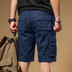 Vtuaol Men'S Cargo Shorts With Multi Pockets Casual Cotton Fishing Hiking Work Shorts