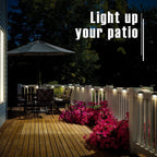 Gigalumi Led Solar Deck Lights, 16 Pack，Waterproof, Warm White | Gigalumi Led Solar Deck Lights, 16 Pack，Waterproof, Warm White