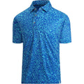 Damipow Premium Golf Shirts For Men Dry Fit Performance Polo Short Sleeve Collared Shirt