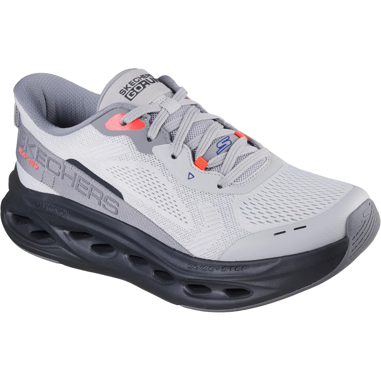 Skechers Men'S Max Cushioning Glide Step Advert Hands Free Slip-Ins