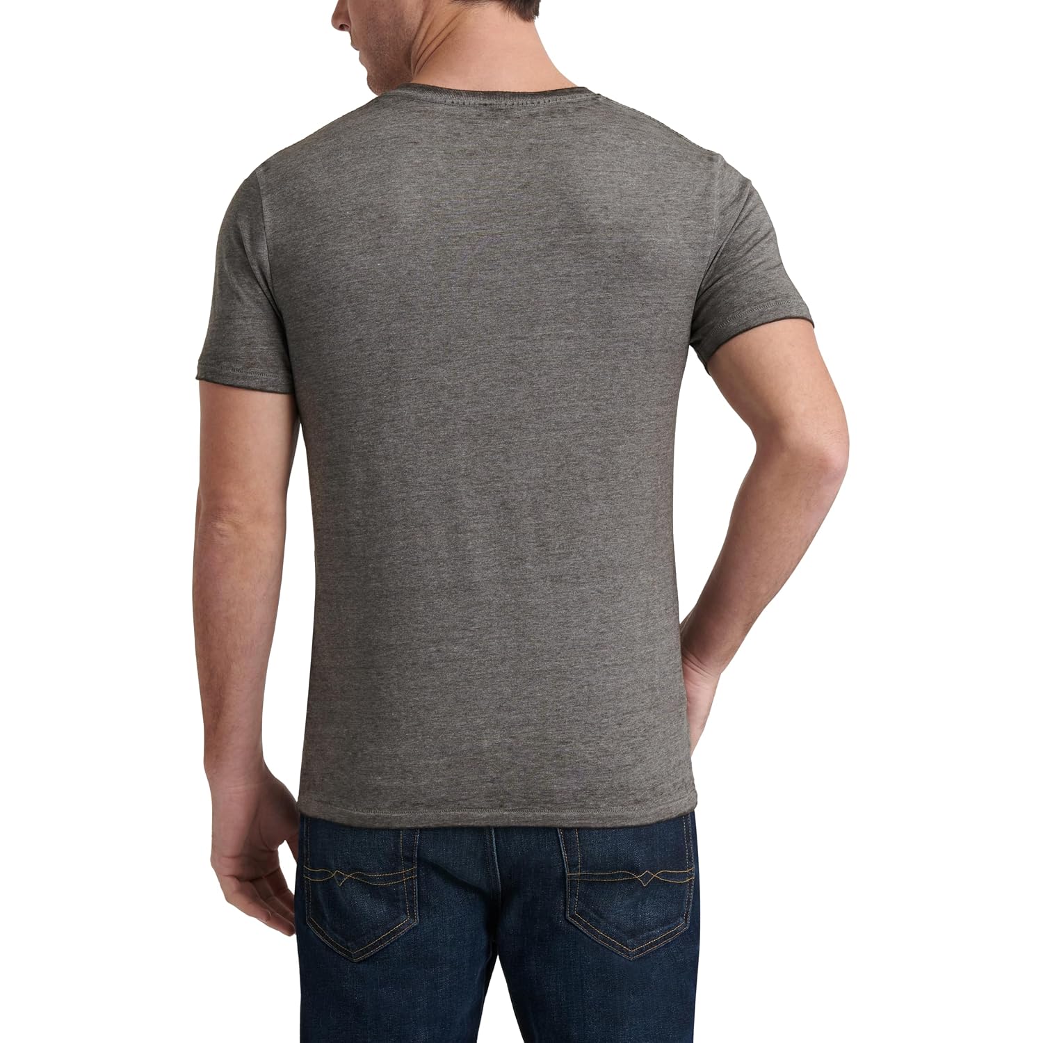 Lucky Brand Men'S Venice Burnout V Neck Tee