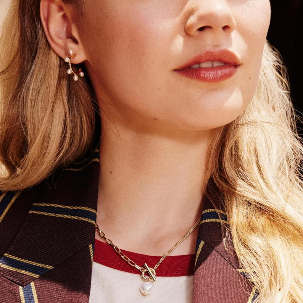 Kendra Scott Leighton Pearl Chain Necklace