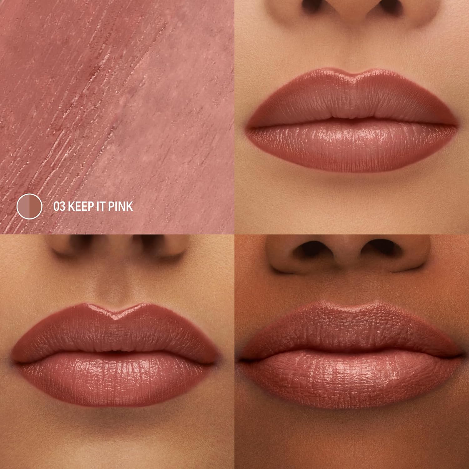 Sacheu DoubleDown Lip Definer — 2-in-1 Lip Liner & Balm — Long-Lasting Korean Make Up Lipstick with Satin Finish, Avocado Oil & Vitamin E (Keep it Pink)