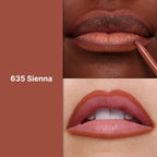 Revlon Colorstay Lip Liner Makeup With Built-In-Sharpener, Longwear Rich Warm Nude Brown Shade, Smooth Application, 635 Sienna, 0.01 Oz