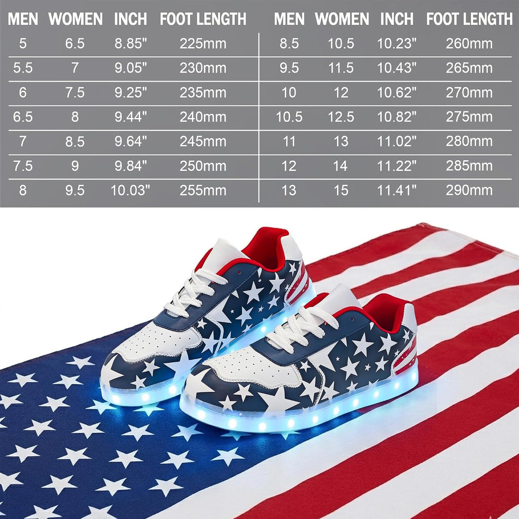 Wooowyet Men Led Light Up Shoes For Women High Top Lights Sneakers Glowing Neon Luminous Sequin Fashion Sparkle Bling Shiny Punk Boots Led Shoes