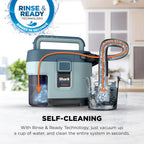Shark Everymess Ultra-Powerful 3-In-1 Wet Vac, Dry Vac, & Stain Eliminator With Stainforce Technology, Perfect For Homes, Pets, And Cars, 4 Accessories And Cleaning Solution, Gray, Vx101