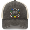 Easily Distracted By Dachshund Baseball Cap - Funny Wiener Dog Hat Dog Mom Dad Gift Easily Distracted By Bugs5