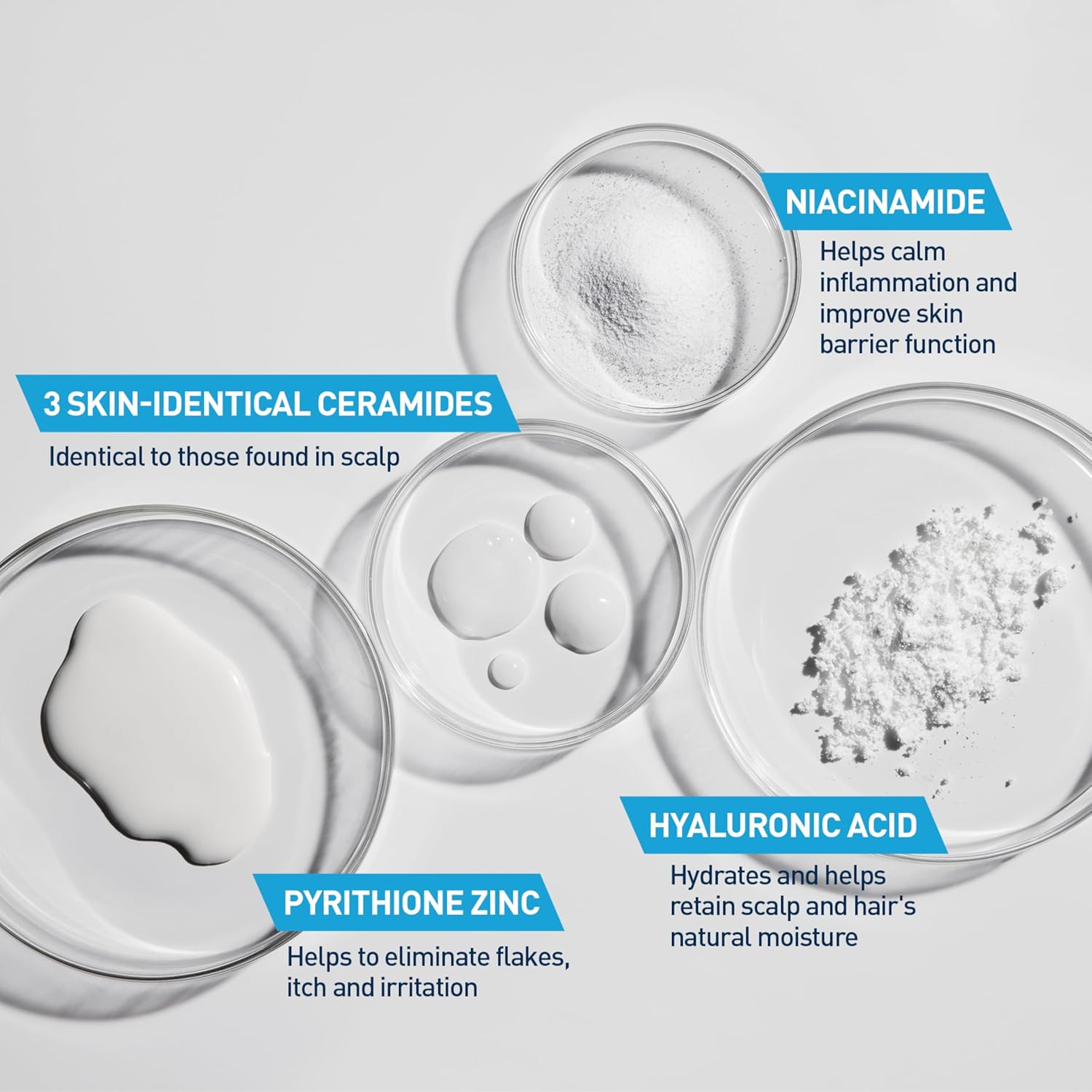 CeraVe Hydrating Anti Dandruff Conditioner, 0.5% Pyrithione Zinc Dandruff Treatment With Ceramides, Hyaluronic Acid & Niacinamide, Helps Eliminate Flakes & Reduce Itchy Scalp, Sulfate Free Conditioner