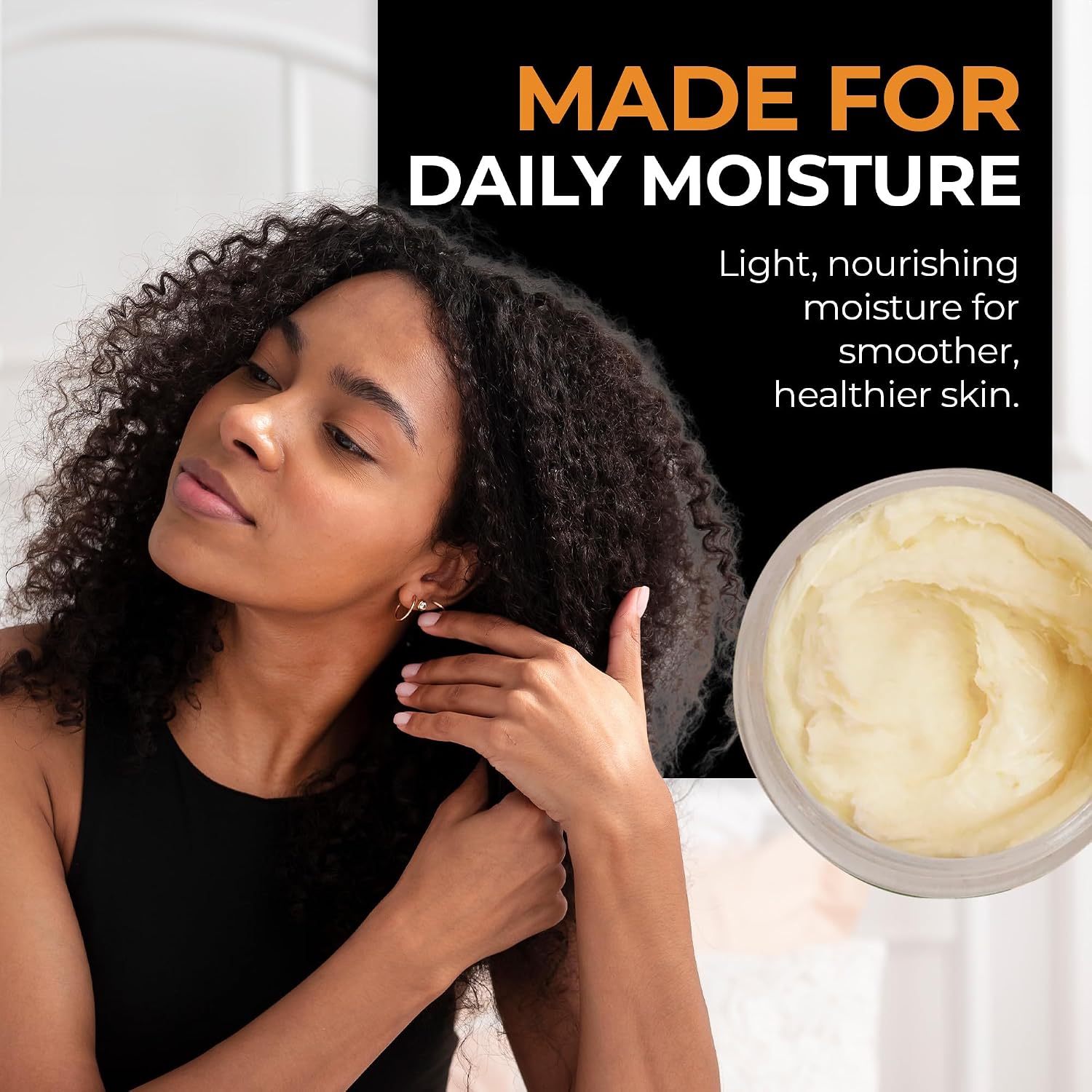 Ra Cosmetics Whipped African Shea Butter With Cotton Candy – 100% Whipped Shea Body Butter From Ghana – Moisturizing Natural Skincare For Dry Skin, Hair, Scalp – Nourishes, Softens & Hydrates – 12Oz