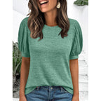 Automet Womens Summer Short Sleeve Sweater Dressy Business Casual Blouses 2026