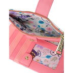 Loungefly Peanuts Snoopy Wallet Flap Snap Clutch Women Woodstock Floral Print Vegan Leather