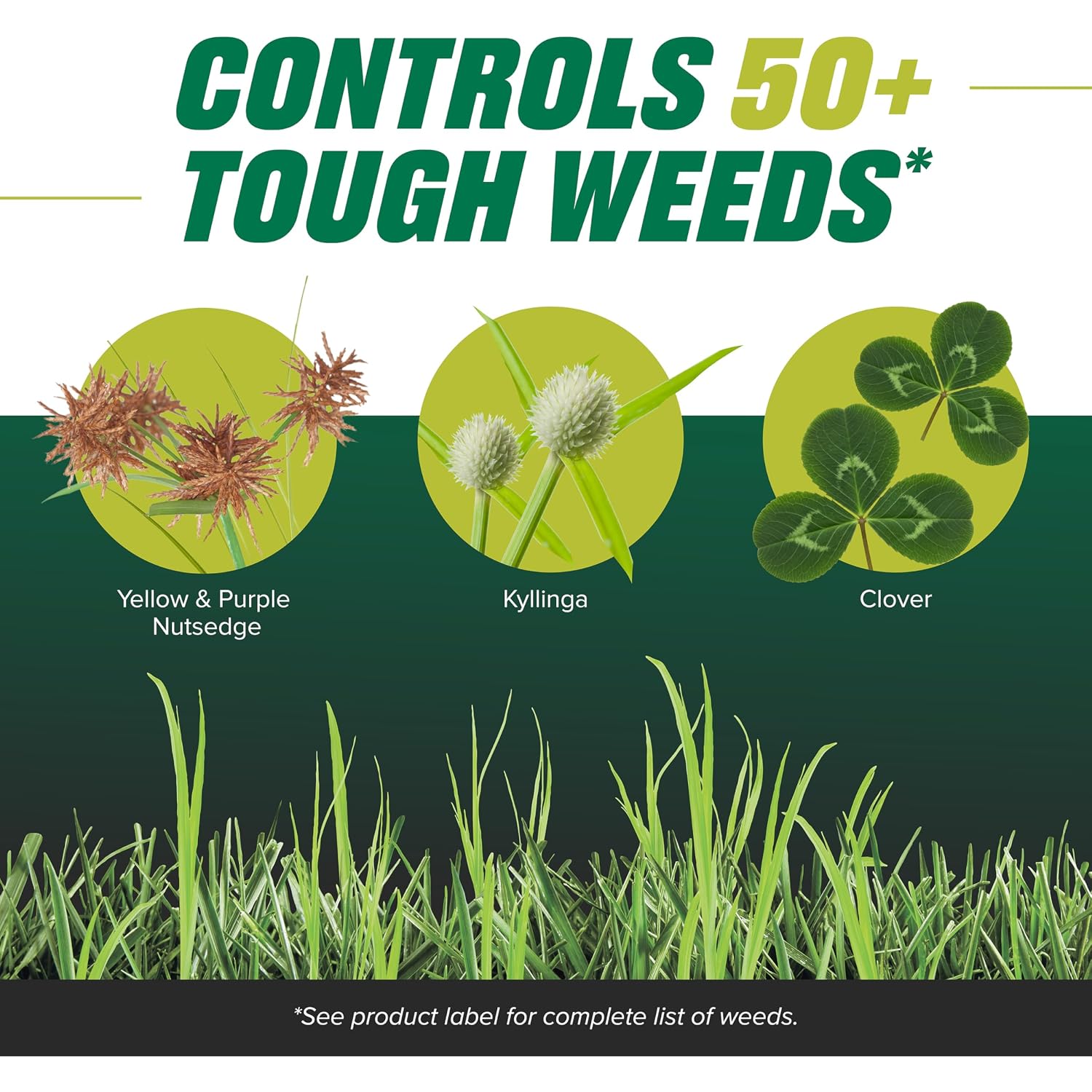 Ortho Nutsedge Killer For Lawns Ready-To-Spray1, 32 Fl. Oz. | Weed Killer Spray, Controls Over 50 Listed Weeds, For Use On Northern And Southern Turf Grasses