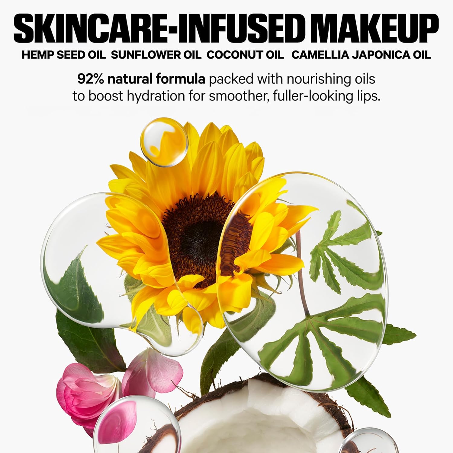 Milk Makeup KUSH Lip Oil - Natural, Sheer Tint - Lightweight & Non Greasy - Vegan, Paraben Free, Cruelty Free