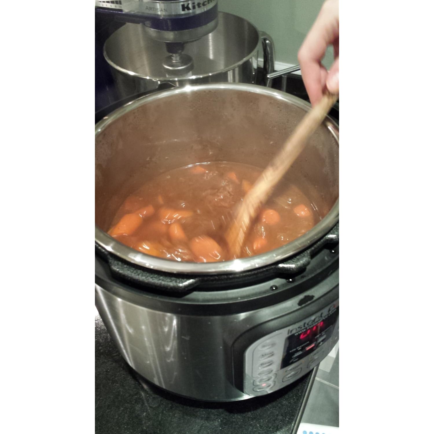 Instant Pot Stainless Steel Inner Cooking Pot 6-Qt, Polished Surface, Rice Cooker