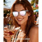 Sunglasses-women Polarized Sunglasses-womens: Trendy Sun Glasses polarized UV400 Protection Fashion Sunglasses