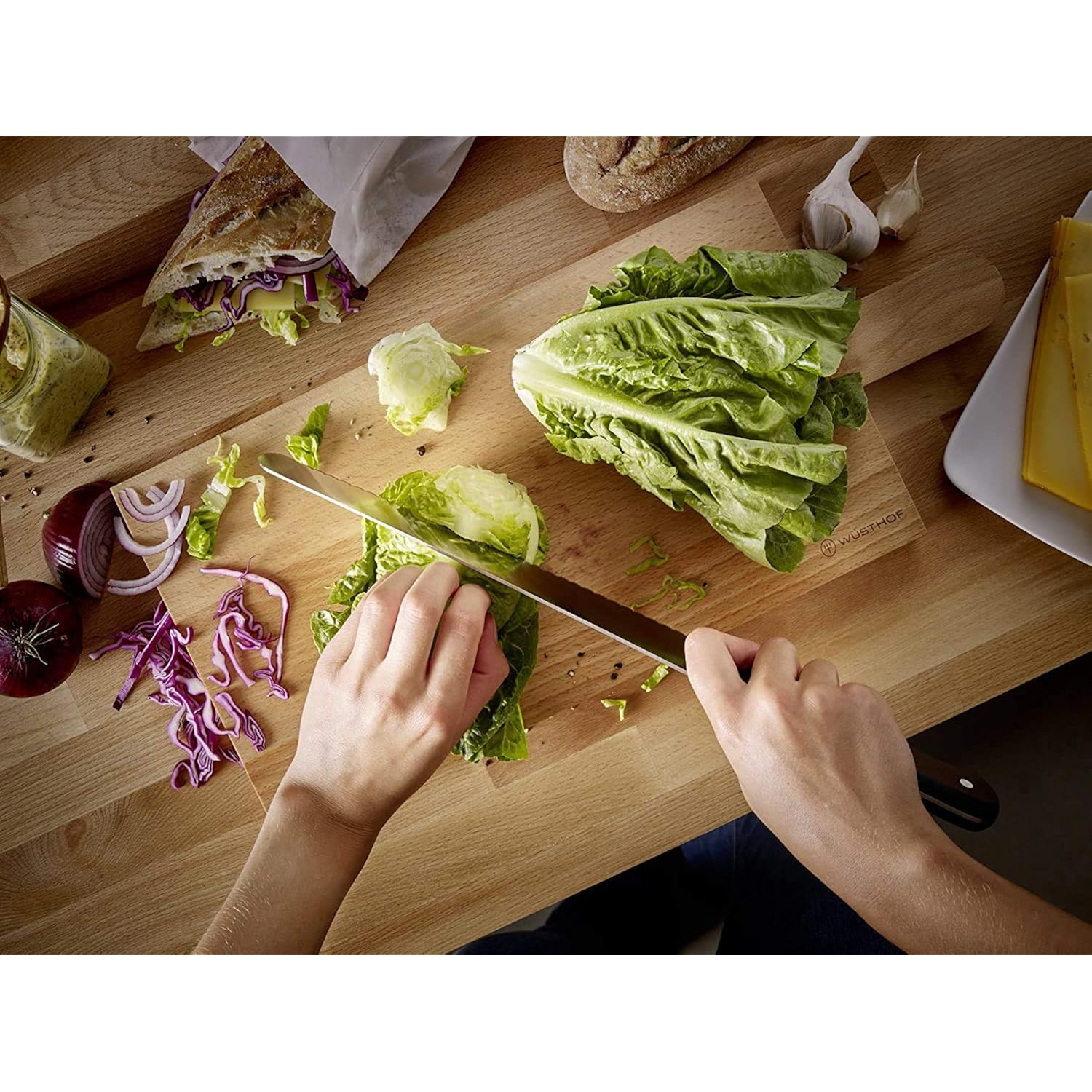 Wüsthof Gourmet 2-Piece Chef'S Knife Set,Black