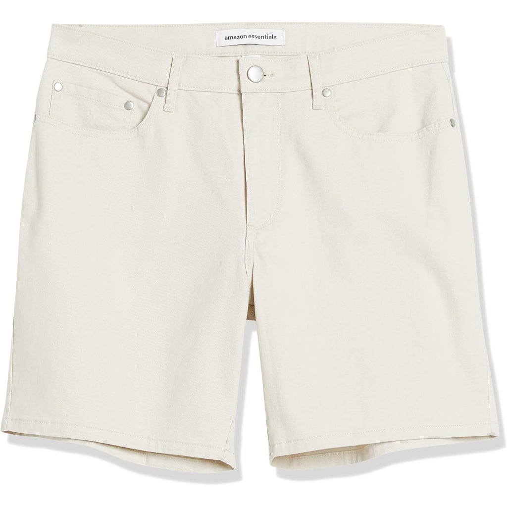 Amazon Essentials Men'S Straight-Fit 7" Inseam Stretch 5-Pocket Shorts
