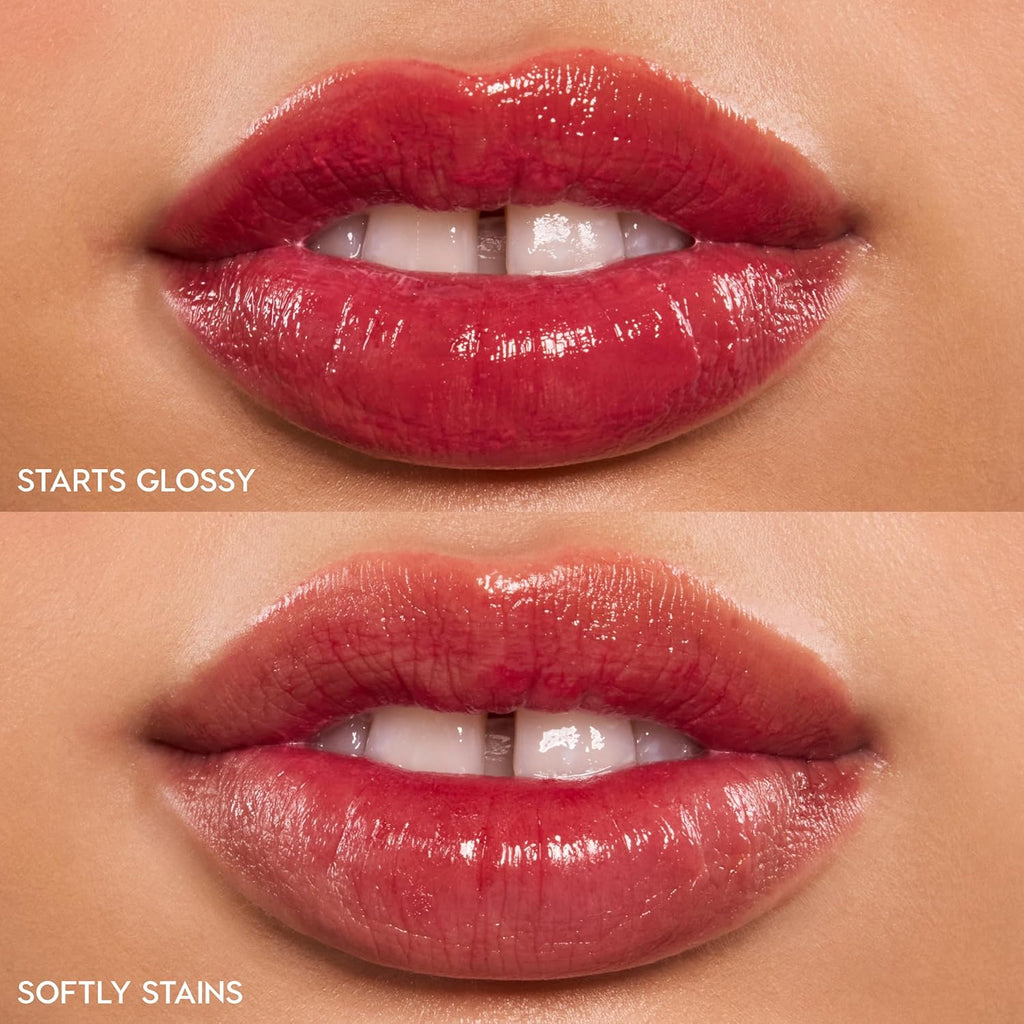 ColourPop HydraPop Glossy Lip Stain Duo - Pink & Warm Nude Hydrating Lip Gloss Set That Fades Into A Soft Tint - Non-Drying & Long-Lasting - Water-Based Gloss-to-Stain Finish (2 Count)