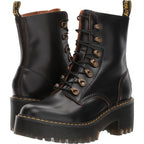 Dr. Martens Women'S Leona Leather Heeled Boot