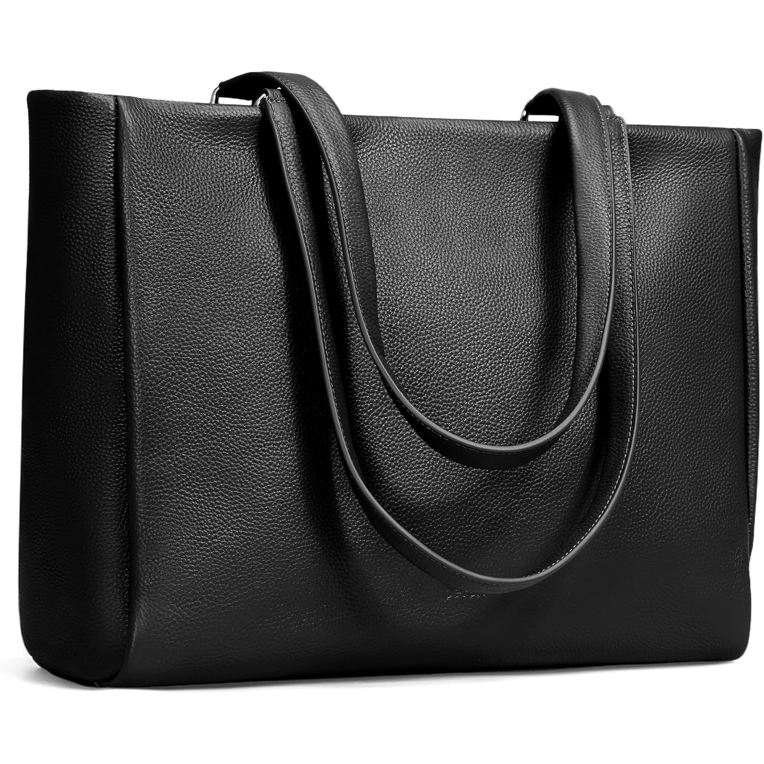 Befen Genuine Leather Work Laptop Tote Bag For Women Ladies Totes Shoulder Purses Satchel Handbag With 15" Compartment