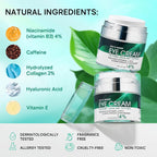 Under Eye Cream For Dark Circles And Puffiness - Anti-Aging Caffeine Eye Cream Serum For Wrinkles With Retinol, Collagen, Peptides & Niacinamide - Mature & Older Skin - 1.85 Oz