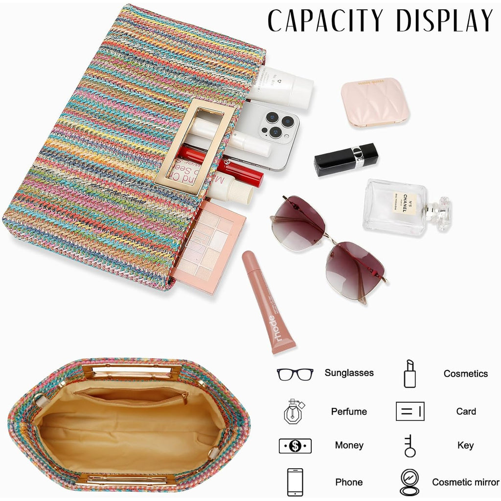 Kkxiu Clutch Purse For Women Vegan Leather Evening Bag Formal Handbag For Wedding Party Prom Bridal