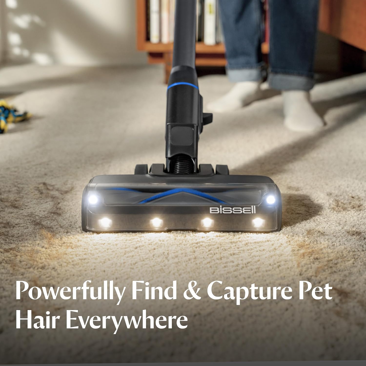 Bissell Powerclean Furguard 280W Self-Standing Cordless Vacuum, 4039