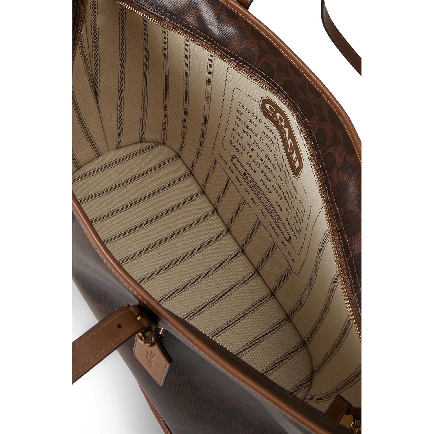 COACH Taxi Tote Bag In Signature Canvas