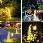 Solar Watering Can Light - Solar Light Yard Decorations Outdoor | Garden Decor Lights For Yard, Ip65 Waterproof Hanging Lantern Lights, Outside Garden Flower Bed Decor Light For Moms Birthday