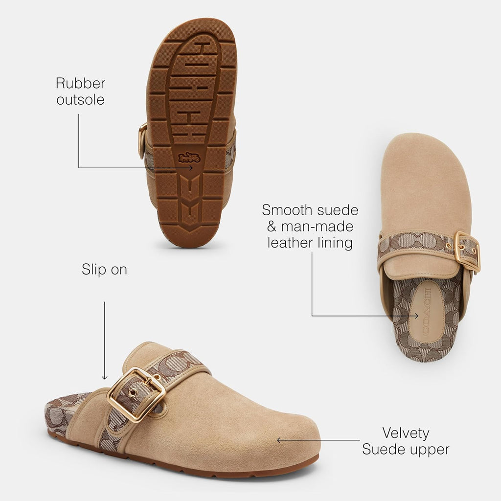 COACH Women's Archival Buckle Clog