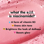 e.l.f. Power Grip Primer + 4% Niacinamide, Gel-Based & Hydrating Face Primer, Evens Skin & Brightens, Grips Makeup, Vegan & Cruelty-Free, 0.8 Fl Oz