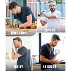 Zity 3 Pack Men'S T-Shirts Cotton Crew Neck Basic Tee Short Sleeve Soft Casual Shirts Summer Tops