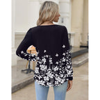 Long Sleeve Shirts for Women 2025 Casual Pleated V Neck Fall Tunic Tops Button Down Blouse Dressy Loose T-Shirts