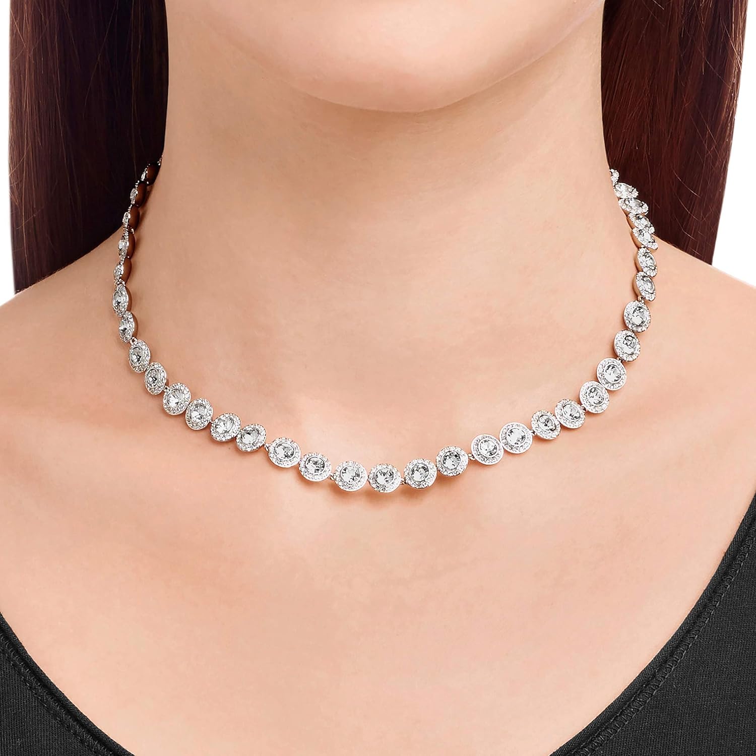 Swarovski Una Angelic All-Around Crystal Necklace Collection