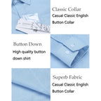 Coofandy Men'S Cotton Linen Button Down Shirts Long Sleeve Casual Summer Beach Shirts For Men