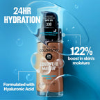 Revlon Liquid Foundation, Colorstay Face Makeup For Normal & Dry Skin, Spf 20, Longwear Medium-Full Coverage With Natural Finish, 320 True Beige, 1 Fl Oz