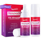 Women's 5% Minoxidil Spray for Hair Growth: 2-Pack RootStim Extra Strength Minoxidil with Rosemary & Biotin for Thinning Hair Regrowth and Fuller Hair - 60ML Each