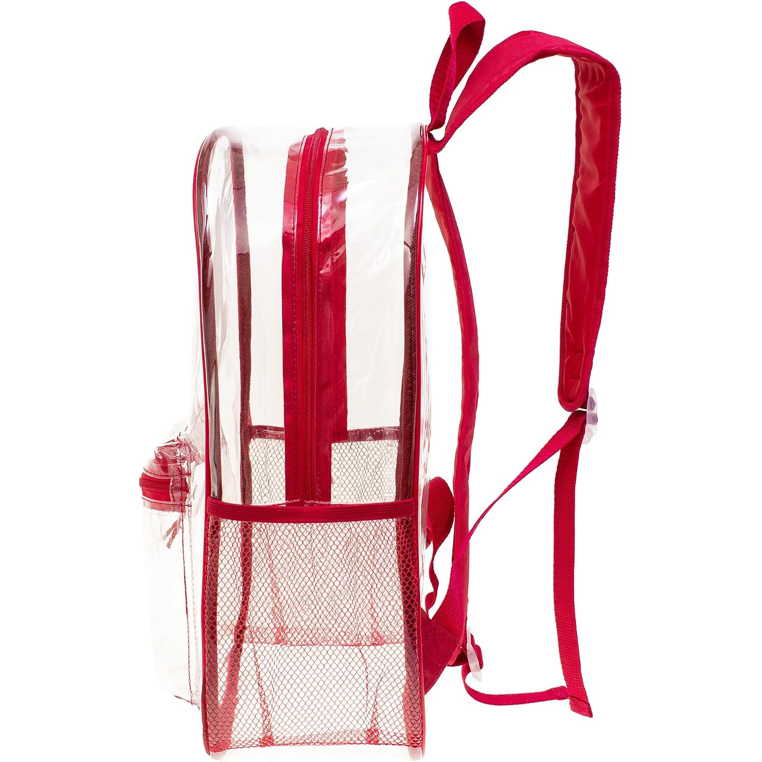 Moda West 24 Pack 17Inch Wholesale Bulk Clear Backpack In 6 Assorted Color
