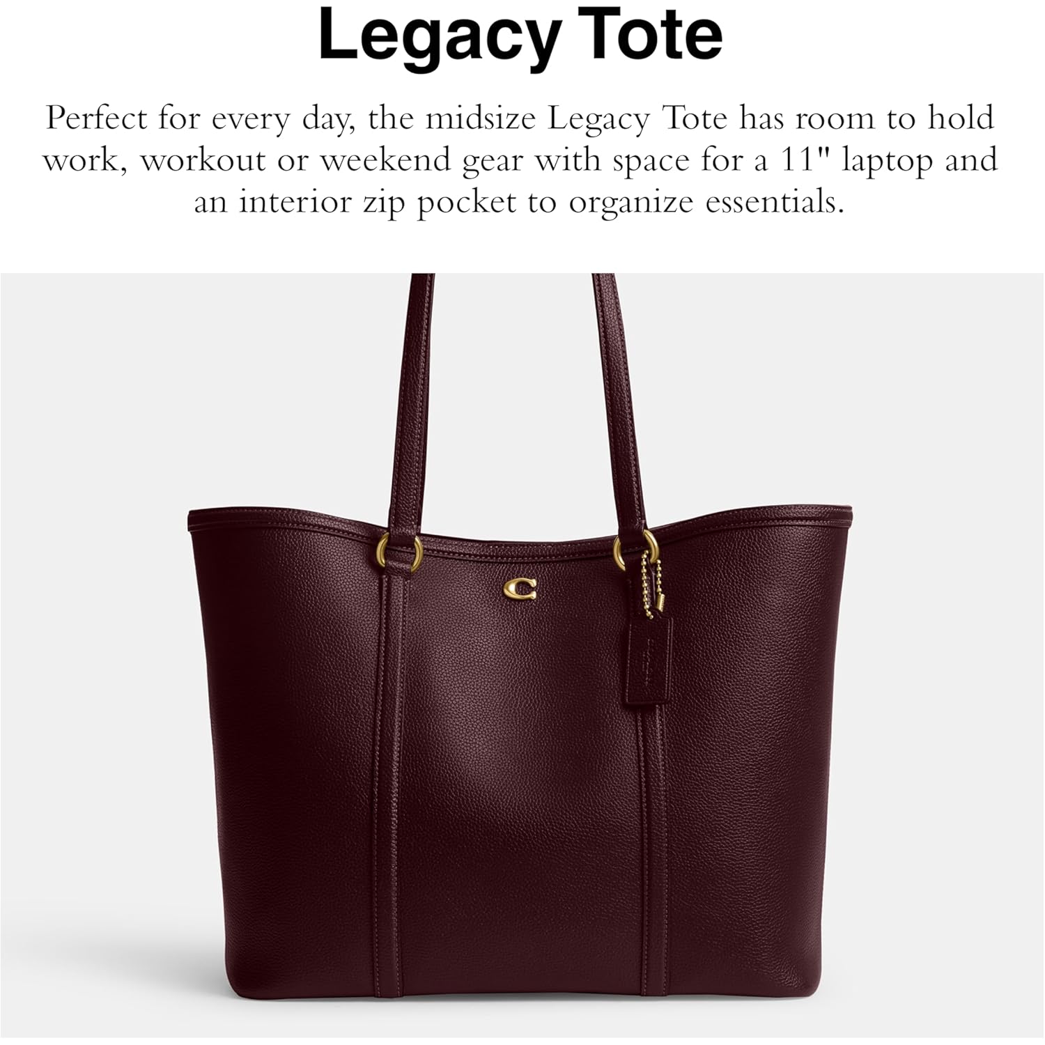 COACH Small Legacy Tote