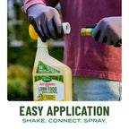 Scotts Turf Builder Liquid Lawn Food Plus Weed Control, 32 Fl. Oz. | Liquid Weed Killer And Grass Fertilizer, Hose-End Applicator