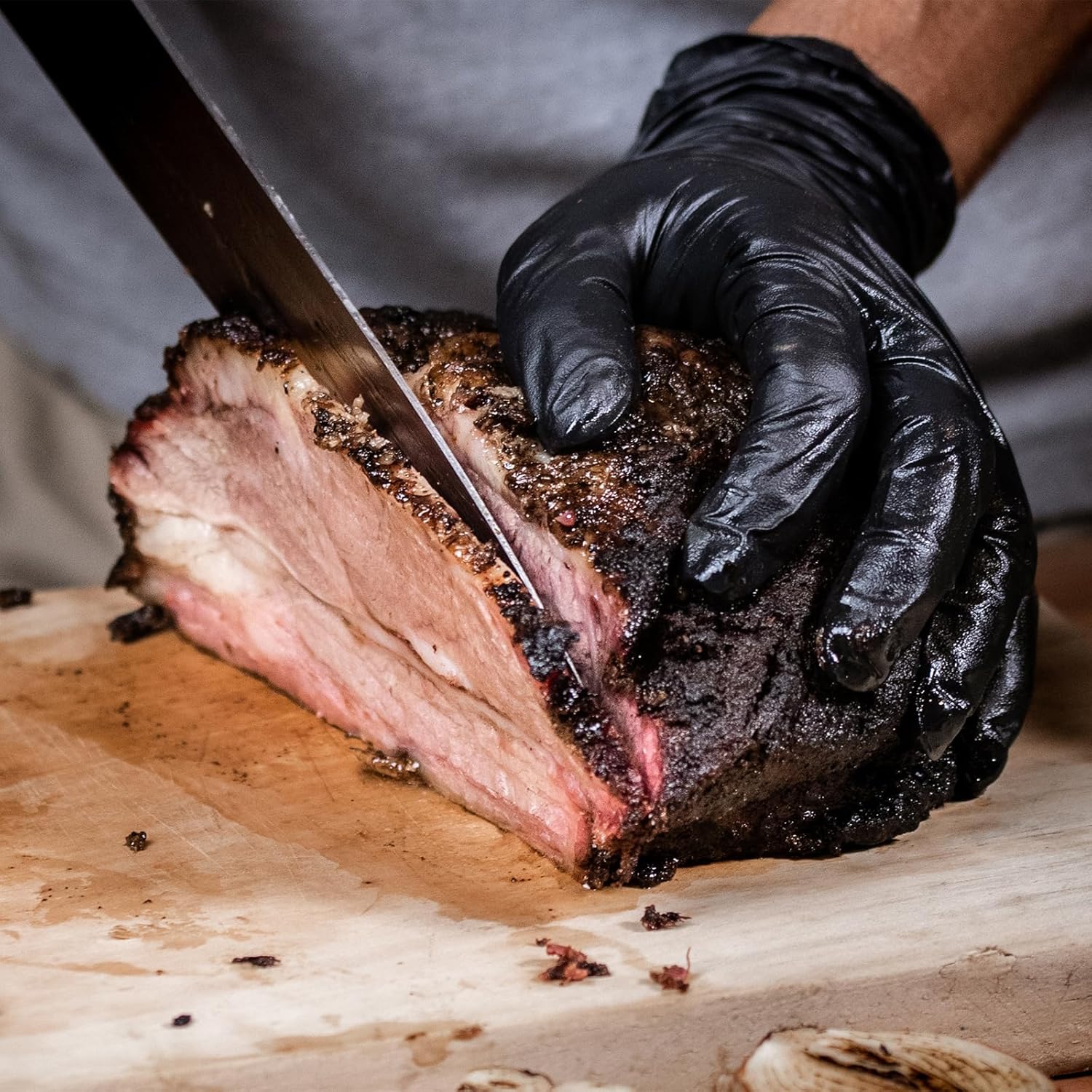 Rondauno Brisket Knife, Carving Knife for Meat with 12 Inch Ultra Sharp Slicing Knives for Cutting BBQ, Turkey and Roast, Premium High Carbon Stainless Steel