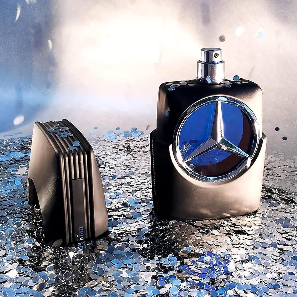 Mercedes Benz Man - Eau De Toilette For Men - Aromatic, Woody Fruity Mens Fragrance With Cedar And Oakmoss Notes - Long Lasting Mens Cologne - 3.4 Oz