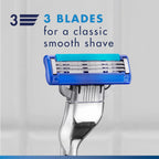Gillette Mach3 Turbo Mens Razor Blade Refills, 17 Count