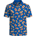 Tipsy Elves Men’S Golf Polo Shirt - Moisture Wicking, Stretch Fabric, Athletic Fit - Performance Polo