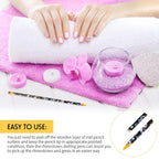 20 Pcs Rhinestone Picker Pen Set, 16 Yellow and White Self Adhesive Nail Dotting Wax Pen with 4 Triangular Bead Separator, Crystal Pick up Tools for Nail Art Diamond Painting