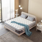 Full Mattress, 12 Inch Full Size Mattresses | Medium Firm - Cooling Gel Memory Foam & Zoned Pocket Coils For Pressure Relief, Spinal Alignment & Extra Lumbar Support | Motion Isolation |