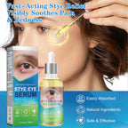 Stye Relief Serum & Eyelid Drops For Blepharitis & Chalazion | Natural Fast-Acting Formula For Lash Line & Under Eye | Gentle Cleansing Care 1.01 Fl Oz (Pack Of 1)