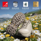 Nortiv 8 Women'S Waterproof Hiking Shoes Lightweight Travel For Walking All Day Comfort Non-Slip Outdoor Trekking Camping Climbing Fashion Sneakers Armadillo Fieldlite