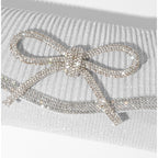 Trisapu Bow Evening Bag Sparkly Clutch Purses for Women Wedding Glitter Rhinestone Party Prom Purse Dressy Clutch Bags | Bow, Sparkly, Wedding, Glitter, Rhinestone, Party