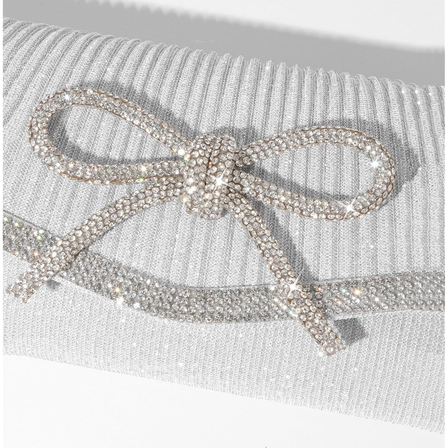 Trisapu Bow Evening Bag Sparkly Clutch Purses for Women Wedding Glitter Rhinestone Party Prom Purse Dressy Clutch Bags | Bow, Sparkly, Wedding, Glitter, Rhinestone, Party